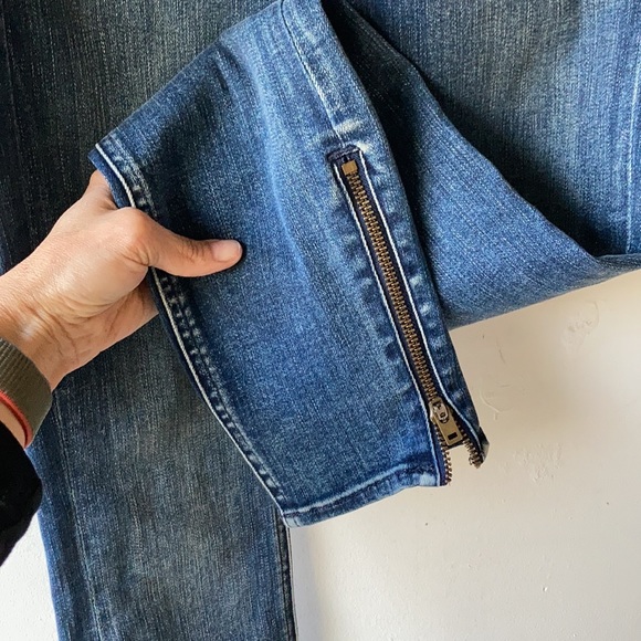 NWT Madewell Skinny Skinny Ankle Zip Jeans - Picture 7 of 10